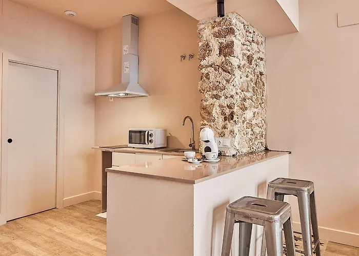 Apartment Awesome In With Kitchen